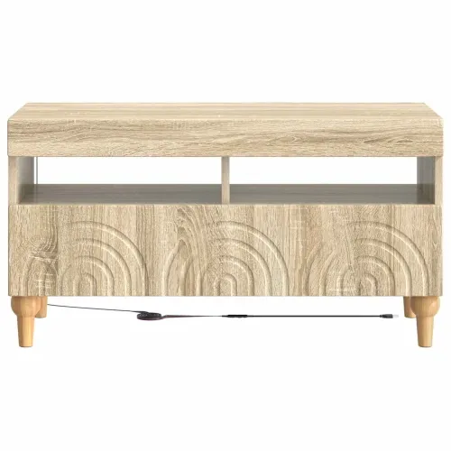 LED TV kabinet ALKMAAR 81 x 35 x 43 cm Hrast sonoma - Hrast sonoma Cijena