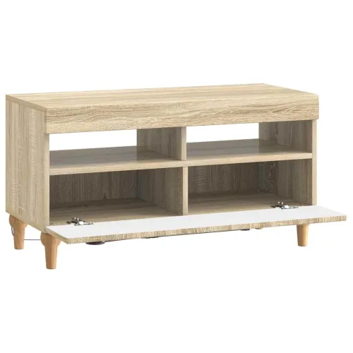 LED TV kabinet ALKMAAR 81 x 35 x 43 cm Hrast sonoma - Hrast sonoma Cijena