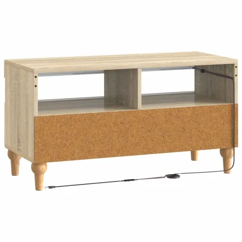 LED TV kabinet ALKMAAR 81 x 35 x 43 cm Hrast sonoma - Hrast sonoma Cijena