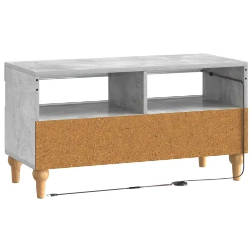 LED TV kabinet ALKMAAR 81 x 35 x 43 cm Betonska siva - Betonska siva Cijena