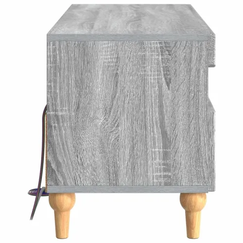 LED TV kabinet ALKMAAR 81 x 35 x 43 cm Siva Sonoma - Siva Sonoma Cijena