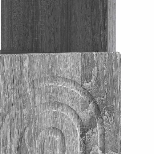 LED TV kabinet ALKMAAR 81 x 35 x 43 cm Siva Sonoma - Siva Sonoma Cijena