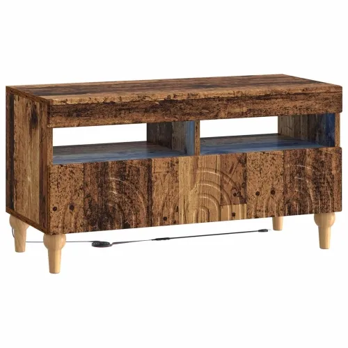 LED TV kabinet ALKMAAR 81 x 35 x 43 cm Staro drvo - Staro drvo Cijena