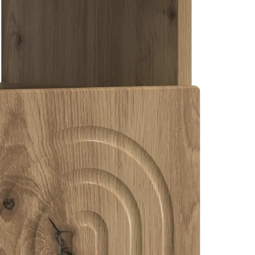 LED TV kabinet ALKMAAR 81 x 35 x 43 cm Hrast artisan - Hrast artisan Cijena