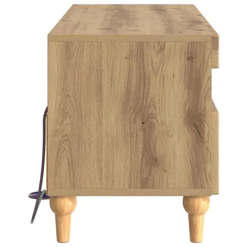 LED TV kabinet ALKMAAR 81 x 35 x 43 cm Hrast artisan - Hrast artisan Cijena