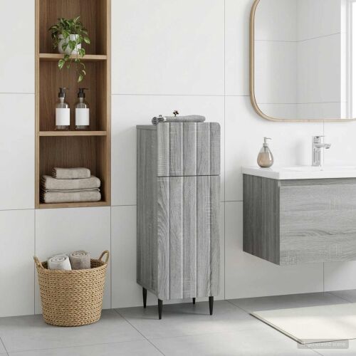 Ormarić za kupaonicu ZWOLLE Siva Sonoma 30 x 31 x 79,5 cm - Siva Sonoma Cijena