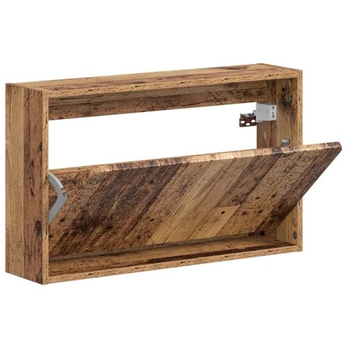 Ormar za cipele na zidu ZWOLLE 71 x 17 x 43 cm Staro drvo - Staro drvo Cijena