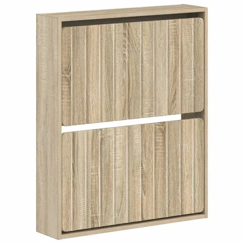 Ormar za cipele na zidu ZWOLLE 71 x 17 x 86 cm Hrast sonoma - Hrast sonoma Cijena