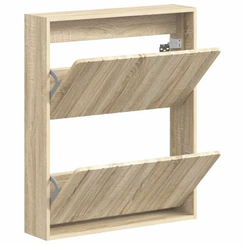 Ormar za cipele na zidu ZWOLLE 71 x 17 x 86 cm Hrast sonoma - Hrast sonoma Cijena