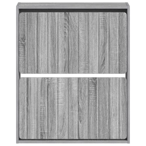Ormar za cipele na zidu ZWOLLE 71 x 17 x 86 cm Siva Sonoma - Siva Sonoma Cijena