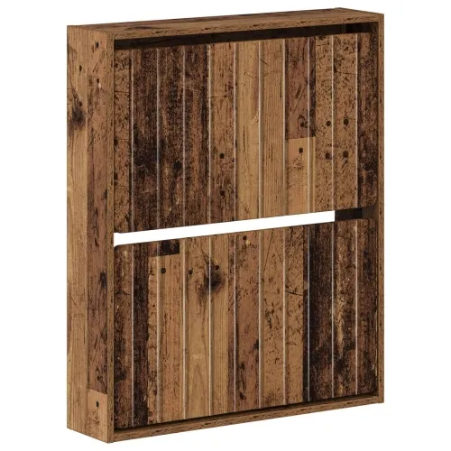 Ormar za cipele na zidu ZWOLLE 71 x 17 x 86 cm Staro drvo - Staro drvo Cijena