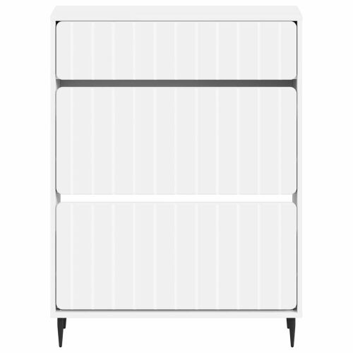 Ormar za cipele ZWOLLE 78 x 24 x 103 cm Konstruirano drvo - Bijela Cijena