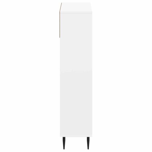 Ormar za cipele ZWOLLE 78 x 24 x 103 cm Konstruirano drvo - Bijela Cijena