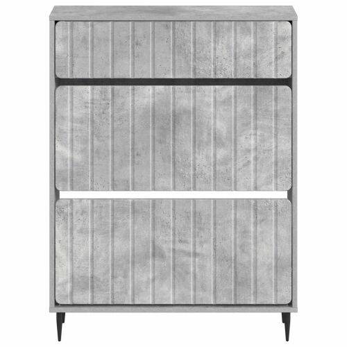 Ormar za cipele ZWOLLE 78 x 24 x 103 cm Konstruirano drvo - Betonska siva Cijena