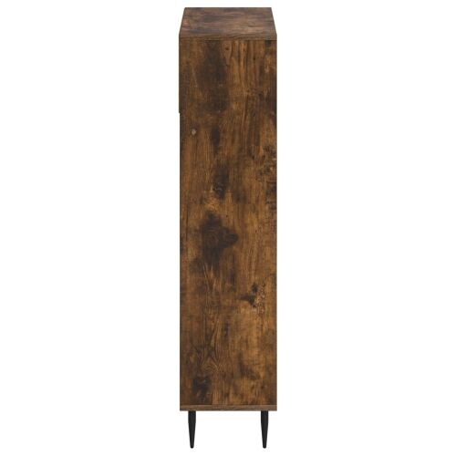 Ormar za cipele ZWOLLE 78 x 24 x 103 cm Konstruirano drvo - Dimljeni hrast Cijena