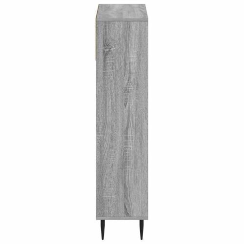 Ormar za cipele ZWOLLE 78 x 24 x 103 cm Konstruirano drvo - Siva Sonoma Cijena