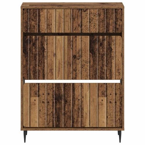 Ormar za cipele ZWOLLE 78 x 24 x 103 cm Konstruirano drvo - Staro drvo Cijena