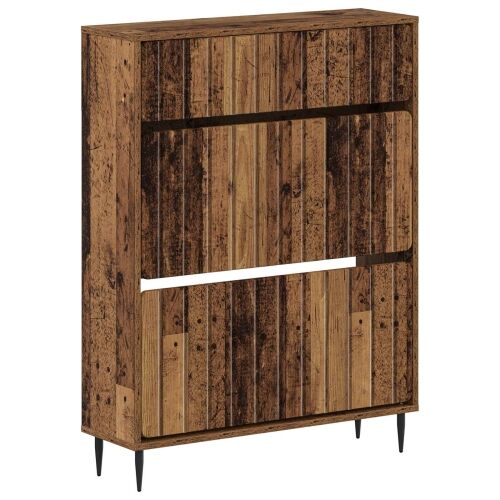 Ormar za cipele ZWOLLE 78 x 24 x 103 cm Konstruirano drvo - Staro drvo Cijena