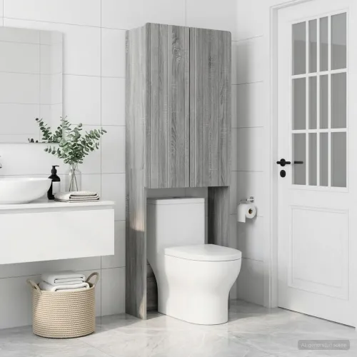 Kabinetska WC ZWOLLE Siva Sonoma 66 x 25,5 x 190 cm - Siva Sonoma Cijena