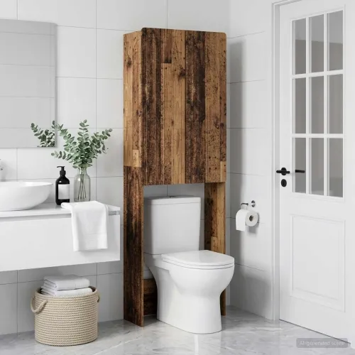 Kabinetska WC ZWOLLE Staro drvo 66 x 25,5 x 190 cm - Staro drvo Cijena