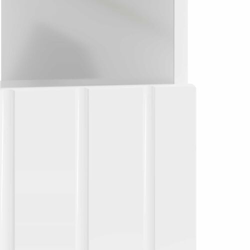 LED TV kabinet ZWOLLE 81 x 35 x 43 cm Bijela visokog sjaja - Bijela visokog sjaja Cijena