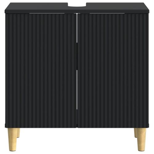 Kupaonski ormarić za sudoper ARNHEM Crna 59,5 x 31,5 x 59 cm - Crna Cijena