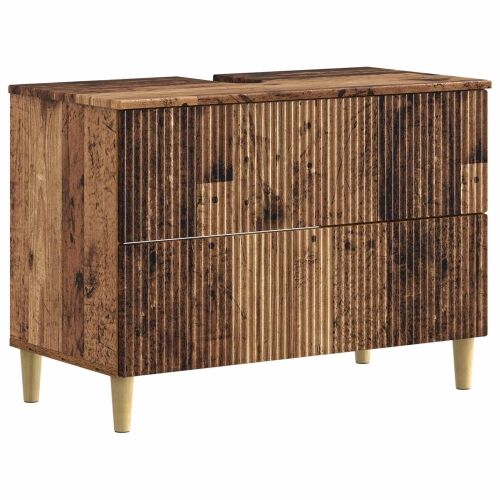 Kupaonski ormarić za sudoper ARNHEM Staro drvo 82 x 41 x 59 cm - Staro drvo Cijena
