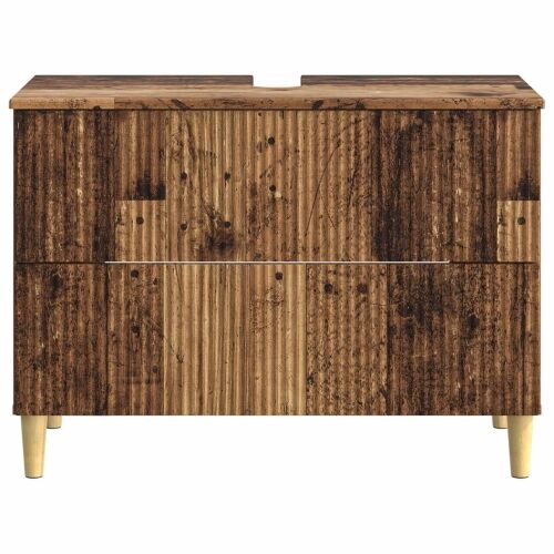 Kupaonski ormarić za sudoper ARNHEM Staro drvo 82 x 41 x 59 cm - Staro drvo Cijena