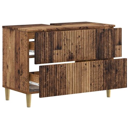 Kupaonski ormarić za sudoper ARNHEM Staro drvo 82 x 41 x 59 cm - Staro drvo Cijena