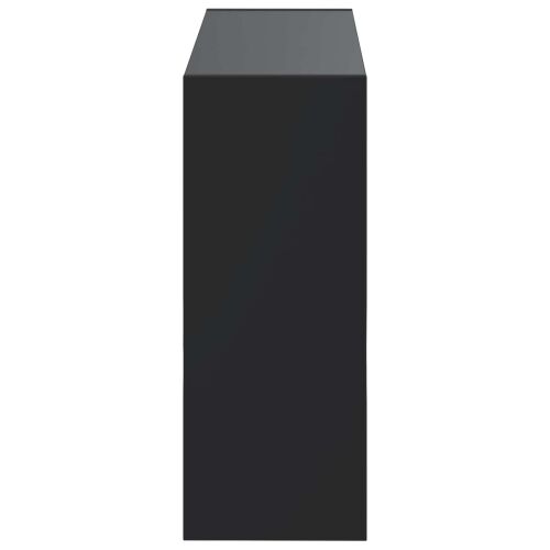 Ormar za cipele na zidu ARNHEM 71 x 17 x 43 cm Crna - Crna Cijena