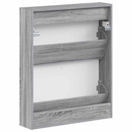 Ormar za cipele na zidu ARNHEM 71 x 17 x 86 cm Siva Sonoma - Siva Sonoma Cijena