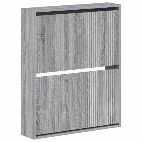Ormar za cipele na zidu ARNHEM 71 x 17 x 86 cm Siva Sonoma - Siva Sonoma Cijena