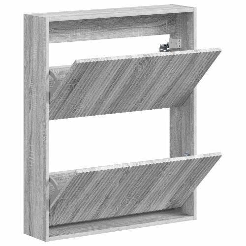 Ormar za cipele na zidu ARNHEM 71 x 17 x 86 cm Siva Sonoma - Siva Sonoma Cijena
