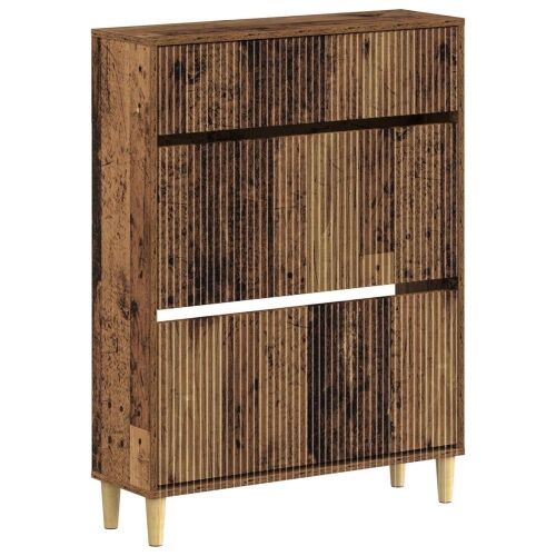 Ormar za cipele ARNHEM 78 x 24 x 103 cm Konstruirano drvo - Staro drvo Cijena