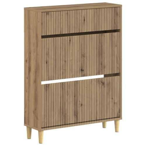 Ormar za cipele ARNHEM 78 x 24 x 103 cm Konstruirano drvo - Hrast artisan Cijena