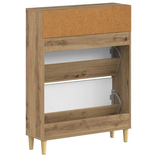 Ormar za cipele ARNHEM 78 x 24 x 103 cm Konstruirano drvo - Hrast artisan Cijena
