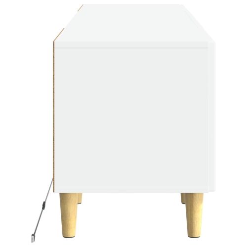 LED TV kabinet ARNHEM 153 x 35 x 43 cm Bijela Konstruirano drvo - Bijela Cijena