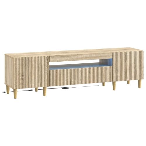 LED TV kabinet ARNHEM 153 x 35 x 43 cm Hrast sonoma - Hrast sonoma Cijena