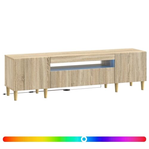 LED TV kabinet ARNHEM 153 x 35 x 43 cm Hrast sonoma - Hrast sonoma Cijena