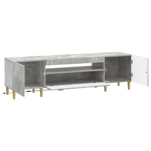 LED TV kabinet ARNHEM 153 x 35 x 43 cm Betonska siva - Betonska siva Cijena