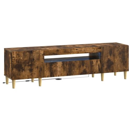 LED TV kabinet ARNHEM 153 x 35 x 43 cm Dimljeni hrast - Dimljeni hrast Cijena