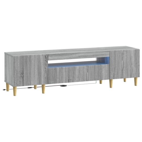 LED TV kabinet ARNHEM 153 x 35 x 43 cm Siva Sonoma - Siva Sonoma Cijena