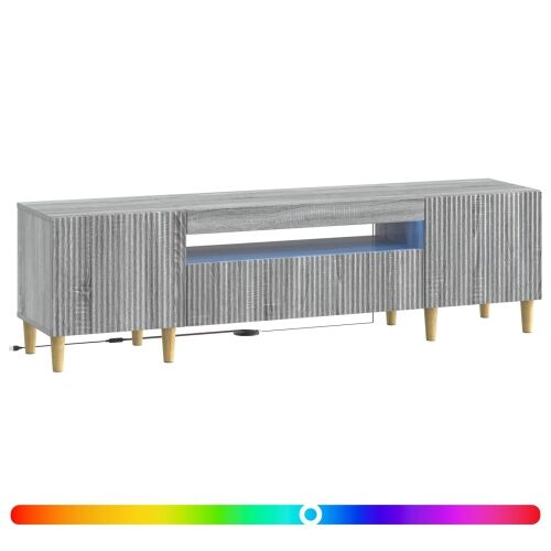 LED TV kabinet ARNHEM 153 x 35 x 43 cm Siva Sonoma - Siva Sonoma Cijena