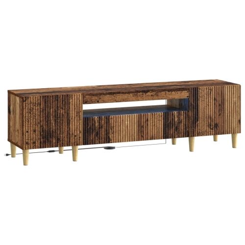 LED TV kabinet ARNHEM 153 x 35 x 43 cm Staro drvo - Staro drvo Cijena