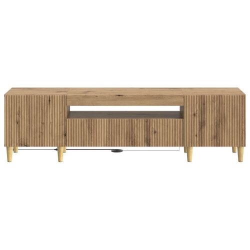 LED TV kabinet ARNHEM 153 x 35 x 43 cm Hrast artisan - Hrast artisan Cijena