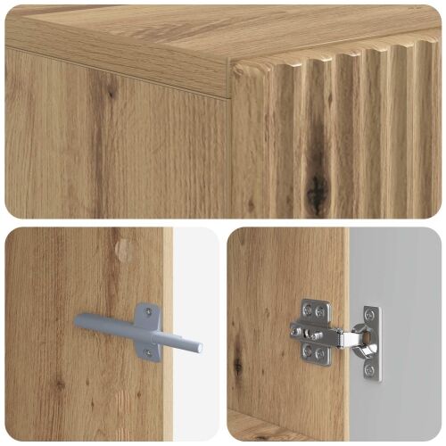 LED TV kabinet ARNHEM 153 x 35 x 43 cm Hrast artisan - Hrast artisan Cijena