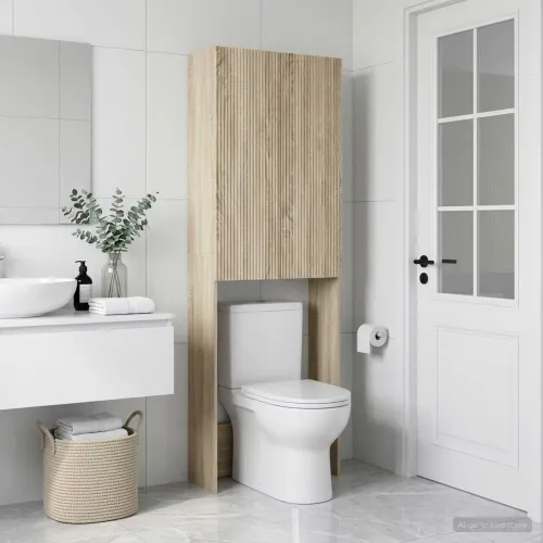 Kabinetska WC ARNHEM Hrast sonoma 66 x 25,5 x 190 cm - Hrast sonoma Cijena