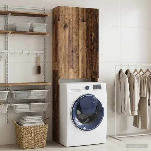 Kabinetska WC ARNHEM Staro drvo 66 x 25,5 x 190 cm - Staro drvo Cijena