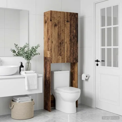 Kabinetska WC ARNHEM Staro drvo 66 x 25,5 x 190 cm - Staro drvo Cijena