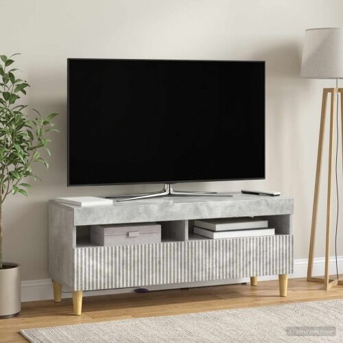 LED TV kabinet ARNHEM 100 x 35 x 43 cm Betonska siva - Betonska siva Cijena